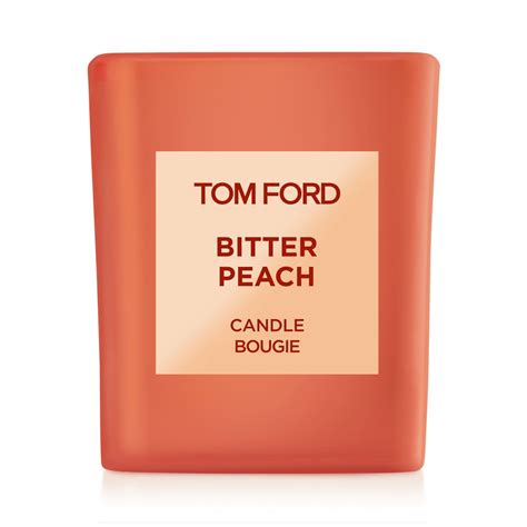 tom ford bitter peach candle.